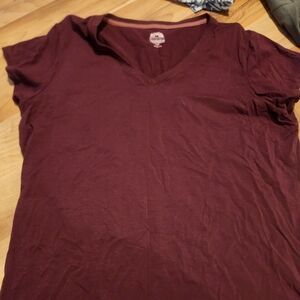 Women's Maroon T-Shirt